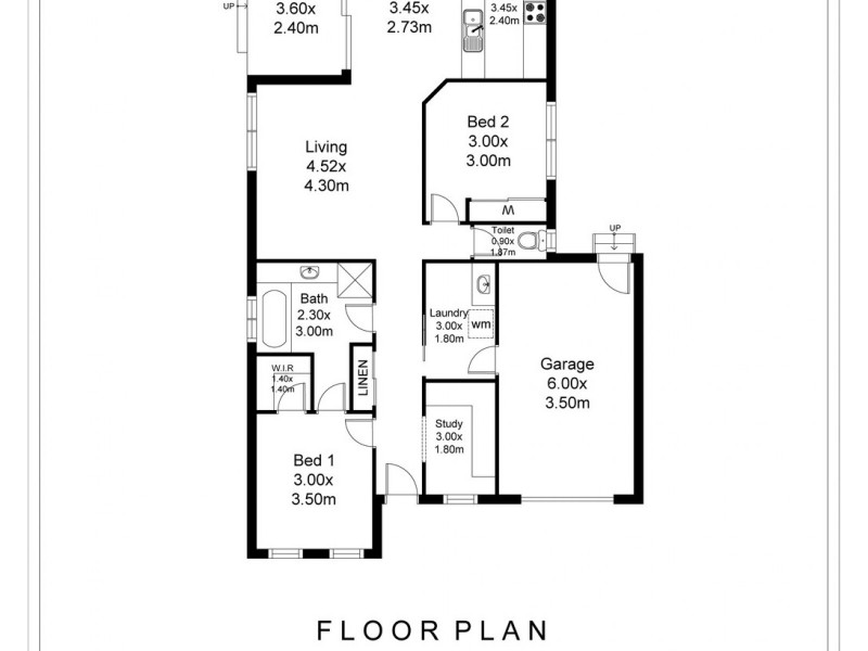 Lots 2/9 Daniel Street, Long Gully VIC 3550 Floorplan