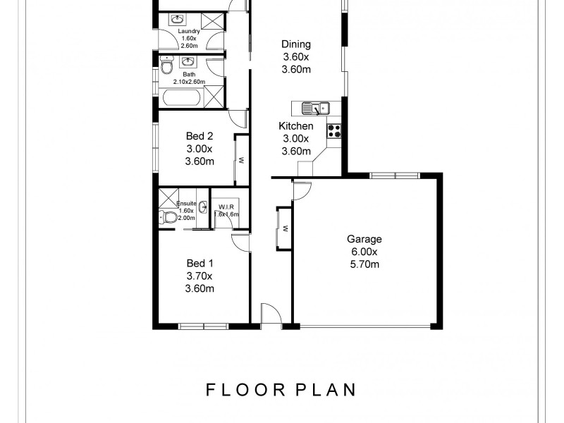 115 St Killian Street, White Hills VIC 3550 Floorplan