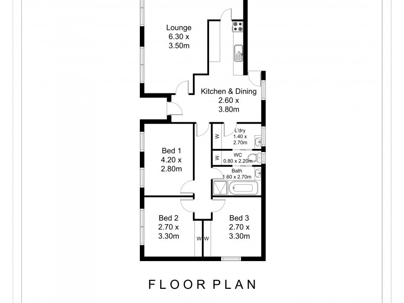 8 Meggs Court, California Gully VIC 3556 Floorplan