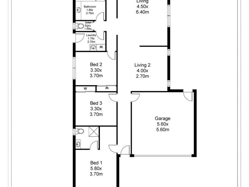 72 Greene Street, Huntly VIC 3551 Floorplan