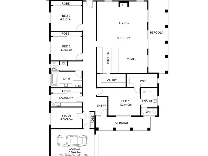 29 Cousins Street, Strathdale VIC 3550 Floorplan