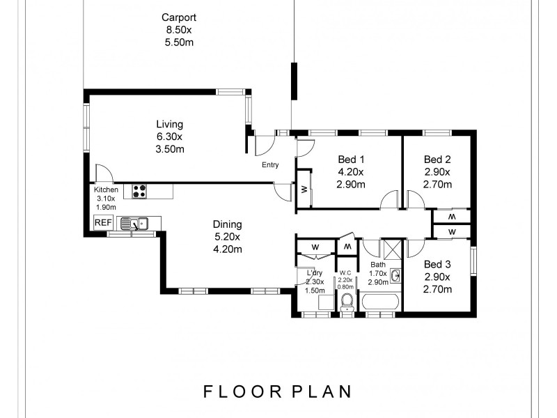 78 Macdougall Road, Golden Gully VIC 3555 Floorplan