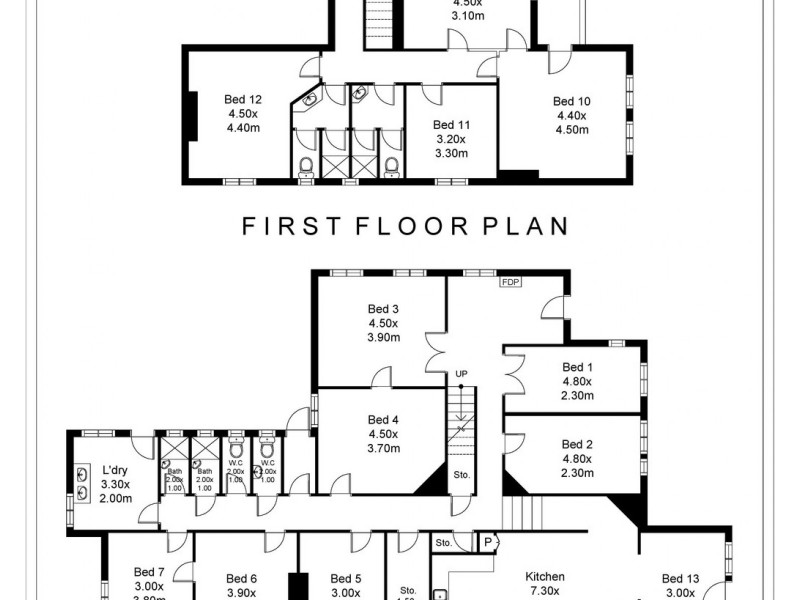 117 Mitchell Street, Bendigo VIC 3550 Floorplan