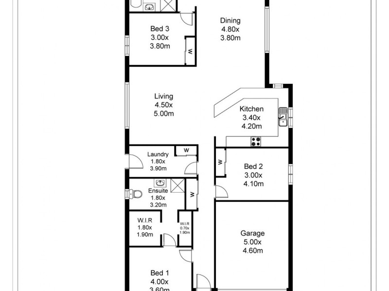 18 Melinda Street, California Gully VIC 3556 Floorplan