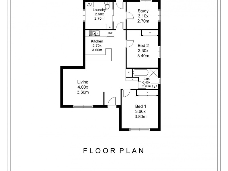 10 Green Street, Long Gully VIC 3550 Floorplan