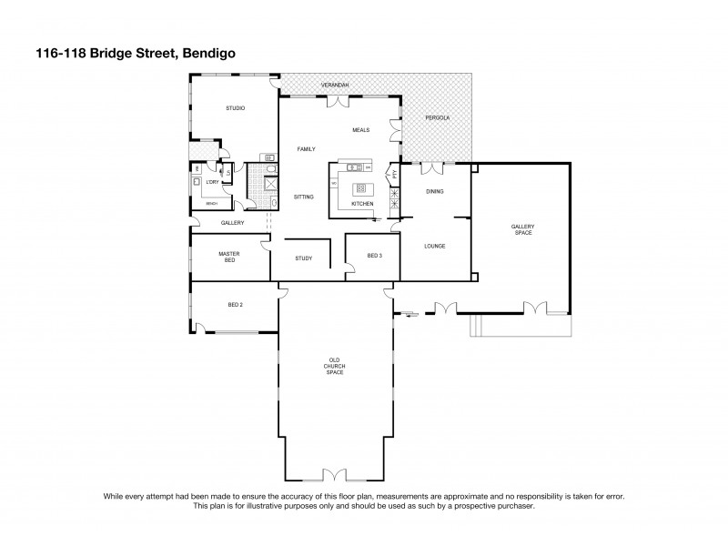 116-118 Bridge Street, Bendigo VIC 3550 Floorplan