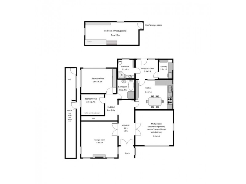 61 Somerville Street, Flora Hill VIC 3550 Floorplan