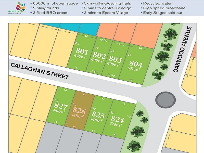 Lot 826 Callaghan Street, Jackass Flat VIC 3556