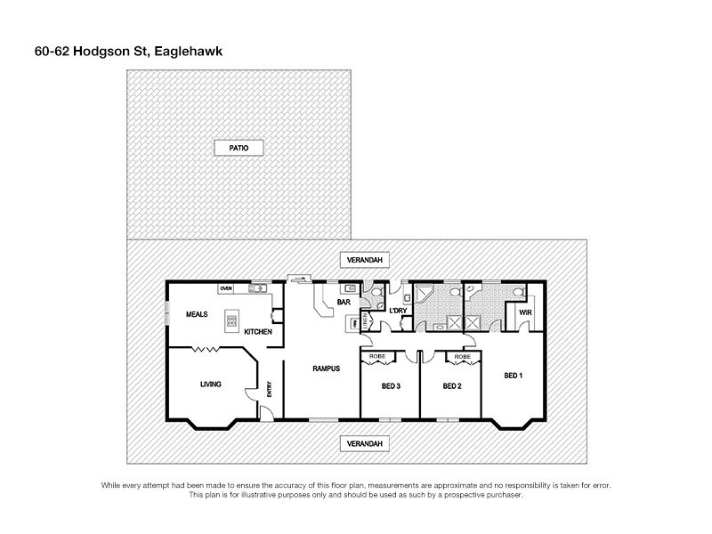 60-62 Hodgson Street, Eaglehawk VIC 3556 Floorplan