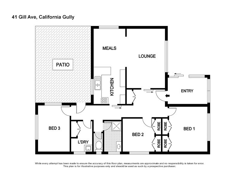 41 Gill Avenue, California Gully VIC 3556 Floorplan