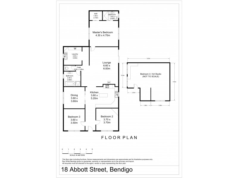 18 Abbott Street, Bendigo VIC 3550 Floorplan
