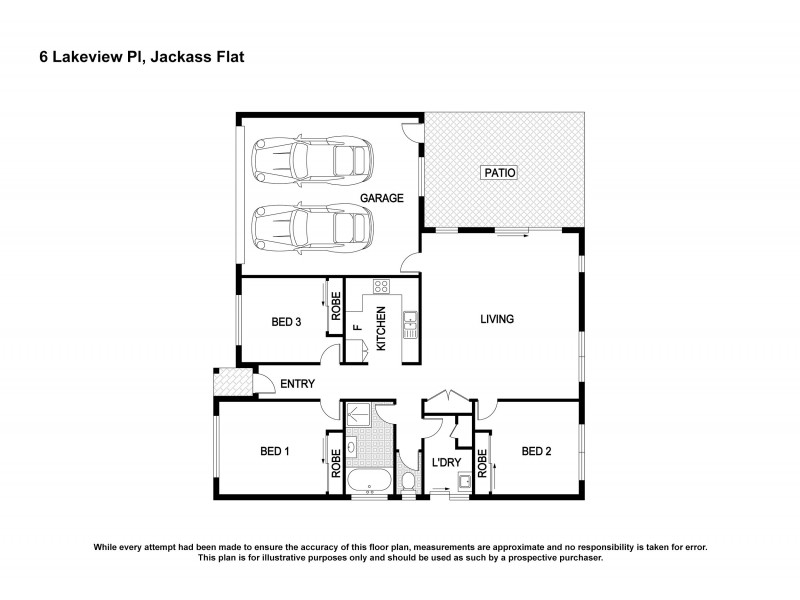 6 Lakeview Place, Jackass Flat VIC 3556 Floorplan