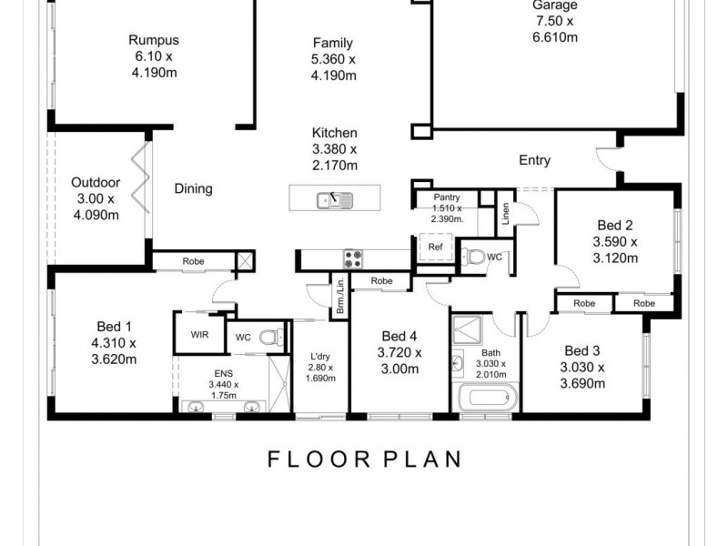 5 McEniry Way, Strathfieldsaye VIC 3551 Floorplan