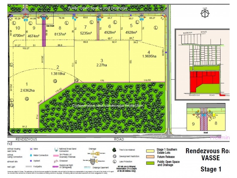Lots 1 – 10 & Lots 19 – 24 The Woods on Rendezvous, Vasse WA 6280