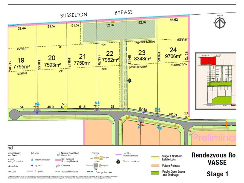 Lots 1 – 10 & Lots 19 – 24 The Woods on Rendezvous, Vasse WA 6280