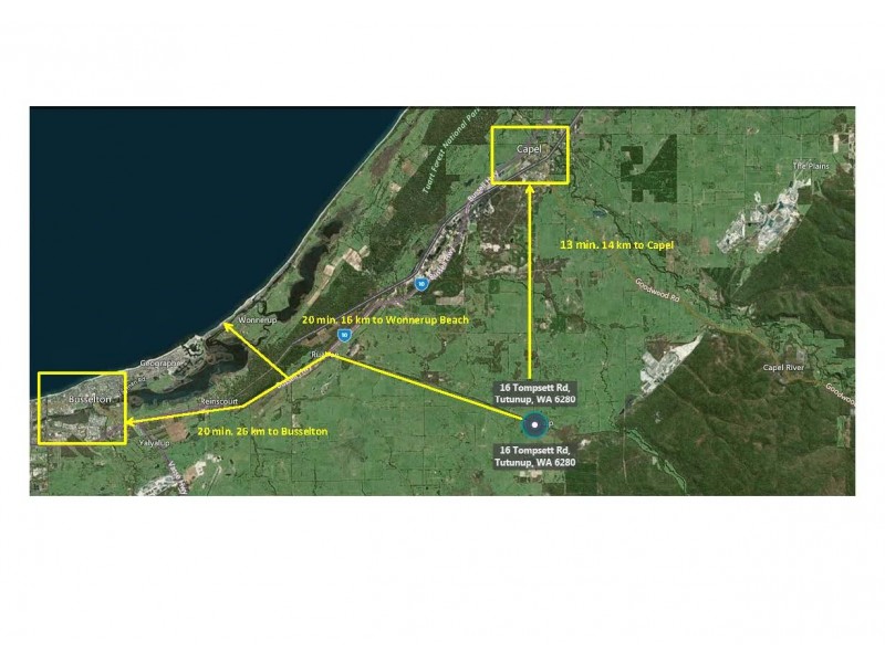 16 Tompsett Road, Tutunup WA 6280