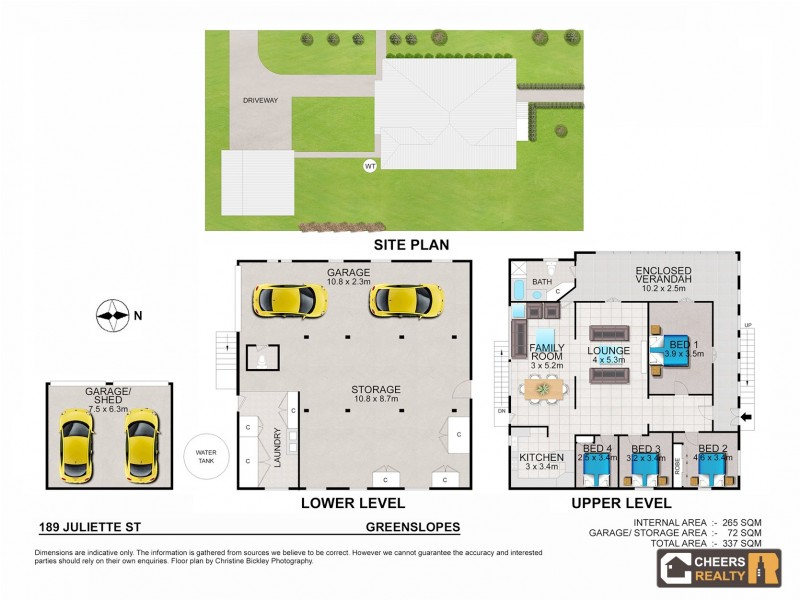 189 Juliette St, Greenslopes QLD 4120 Floorplan