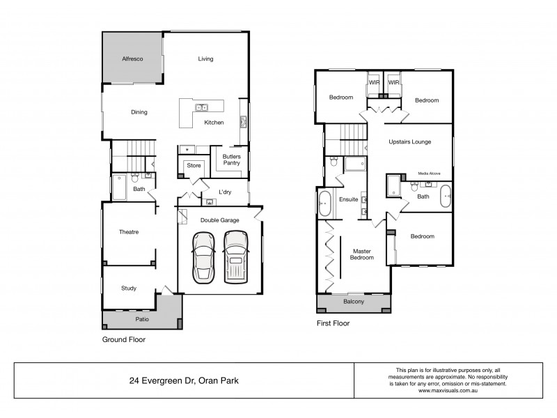 24 Evergreen Drive, Oran Park NSW 2570 Floorplan