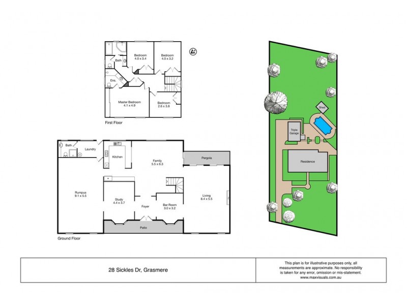 28 Sickles Drive, Grasmere NSW 2570 Floorplan