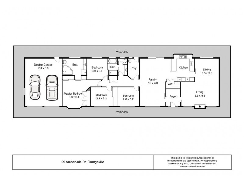 99 Ambervale Drive, Orangeville NSW 2570 Floorplan