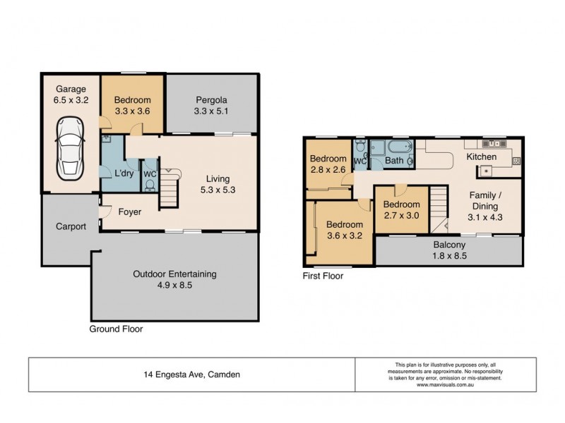 14 Engesta Avenue, Camden NSW 2570 Floorplan
