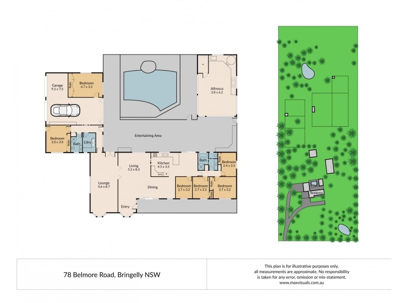 78 Belmore Road, Bringelly NSW 2556 Floorplan