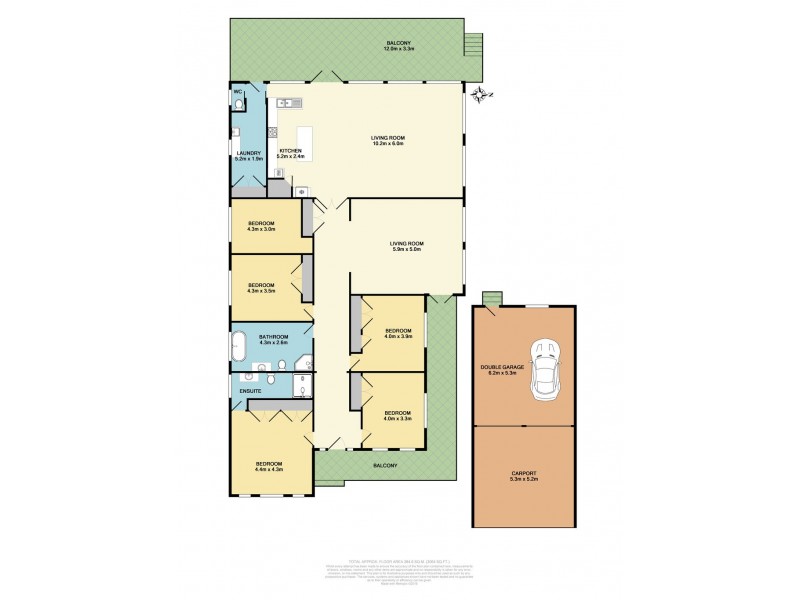 18 Purcell St, Elderslie NSW 2570 Floorplan