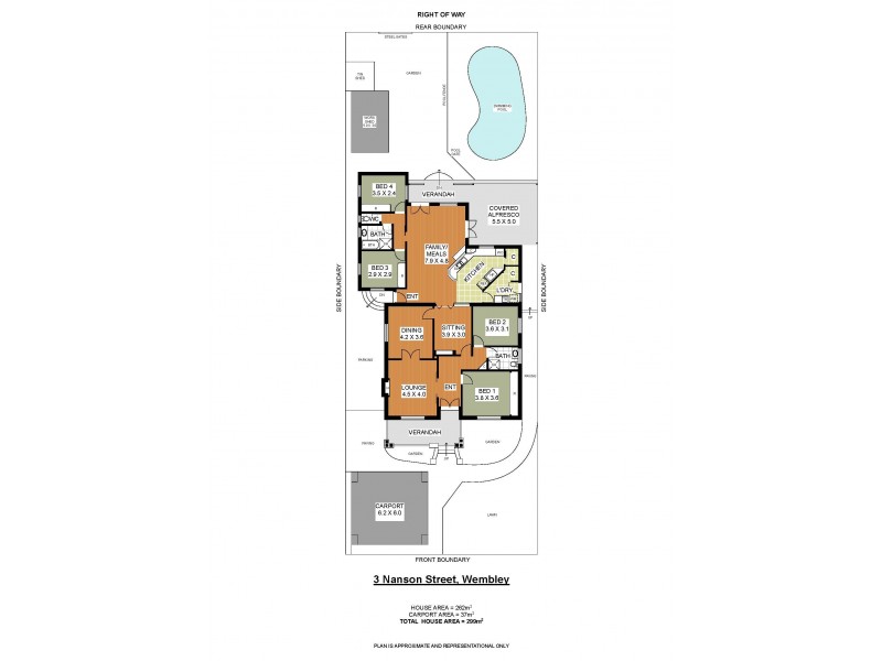 3 Nanson Street, Wembley WA 6014 Floorplan
