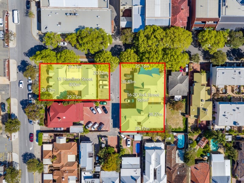 15 Hamilton Street and 16-20 York Street, Subiaco WA 6008