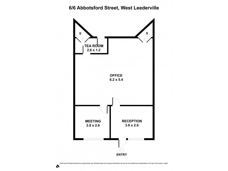 Suite 6, 6 Abbotsford Street, West Leederville WA 6007 Floorplan
