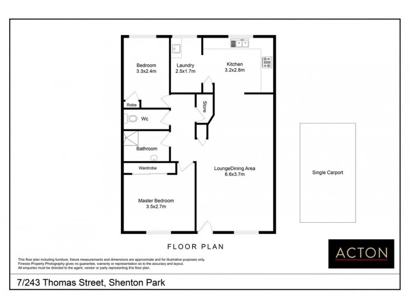 7/243 Thomas Street, Shenton Park WA 6008 Floorplan