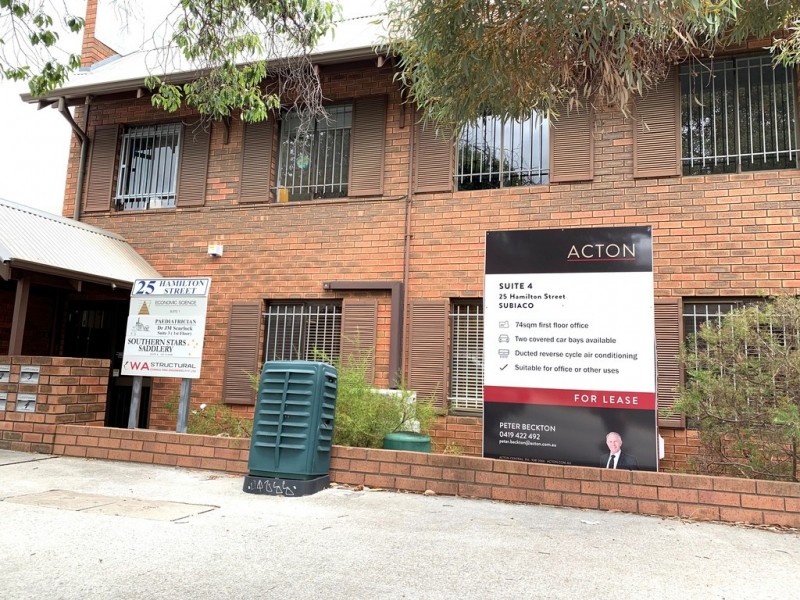 Suite 4, 25 Hamilton Street, Subiaco WA 6008