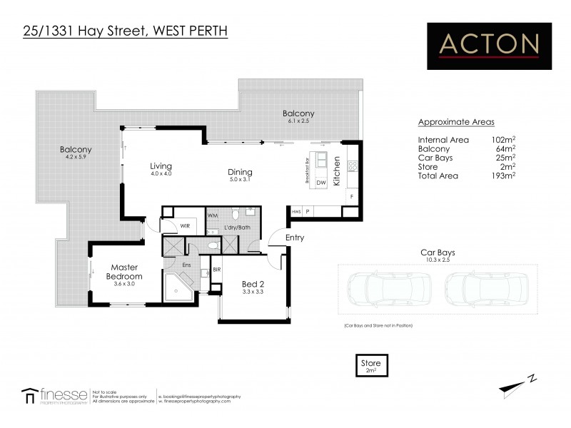 25/1331 Hay Street, West Perth WA 6005 Floorplan