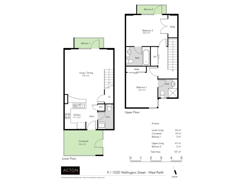 9/1020 Wellington Street, West Perth WA 6005 Floorplan