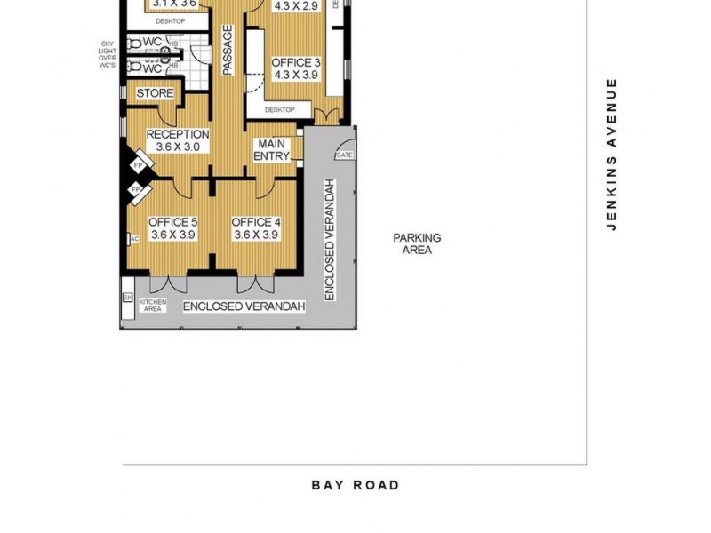 3 Bay Road, Claremont WA 6010 Floorplan