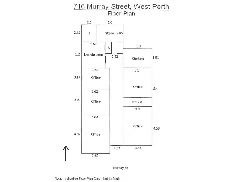 716 Murray Street, West Perth WA 6005 Floorplan