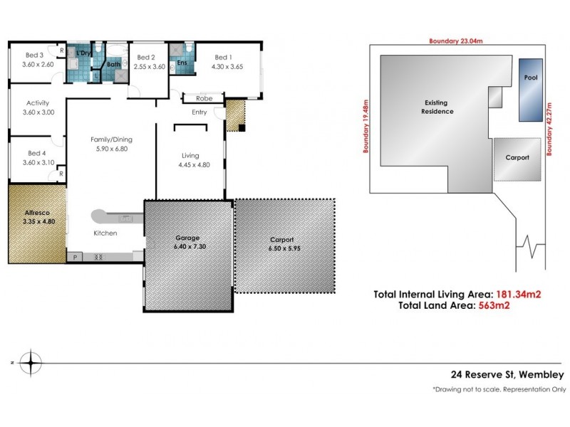 24B Reserve Street, Wembley WA 6014 Floorplan
