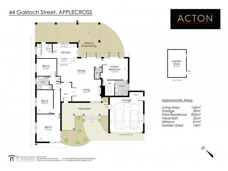 44 Gairloch Street, Applecross WA 6153 Floorplan