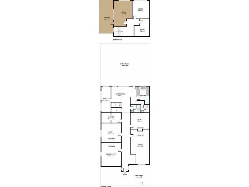 Suite 5, 28 Outram Street, West Perth WA 6005 Floorplan