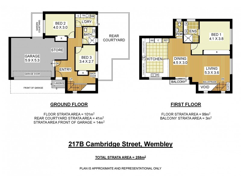217B Cambridge Street, Wembley WA 6014 Floorplan