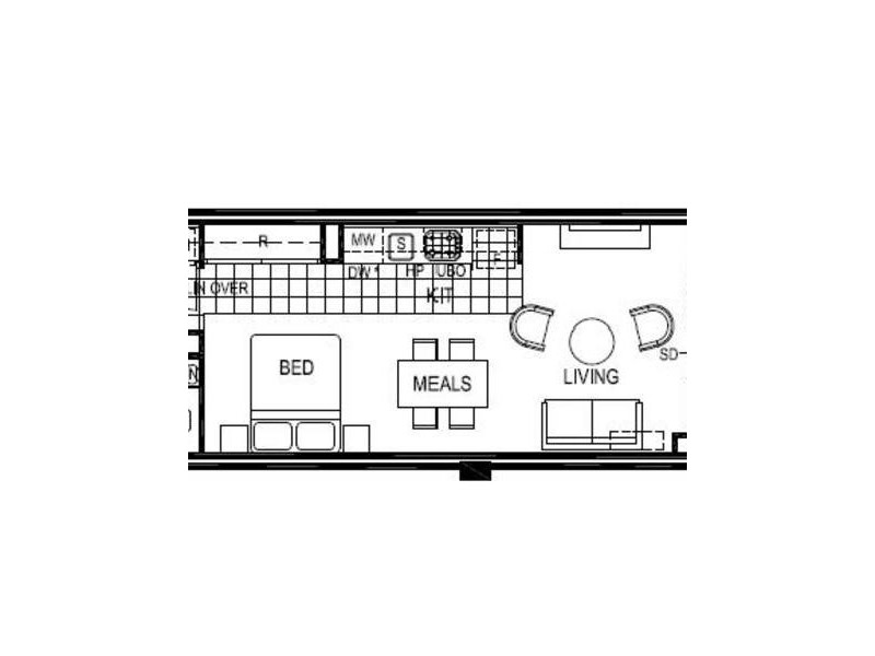 122/143 Adelaide Terrace, East Perth WA 6004 Floorplan