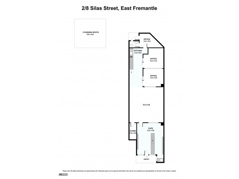 Unit 2, 8 Silas Street, East Fremantle WA 6158 Floorplan