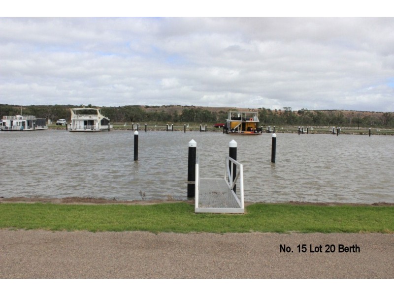 Berth 15 (Lot 20) Pelican Drive, Mannum Waters Marina, Mannum SA 5238