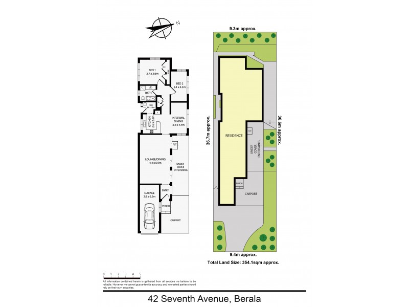 42 SEVENTH AVENUE, Berala NSW 2141 Floorplan