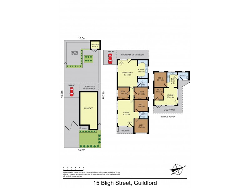 15 BLIGH STREET, Guildford NSW 2161 Floorplan