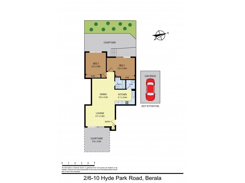 2 / 6 – 10 HYDE PARK ROAD, Berala NSW 2141 Floorplan
