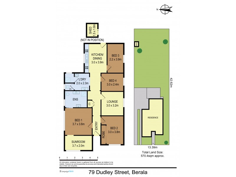 79 DUDLEY STREET, Berala NSW 2141 Floorplan