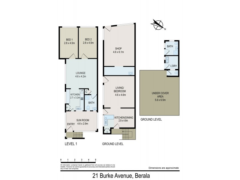 21 BURKE AVENUE, Berala NSW 2141 Floorplan