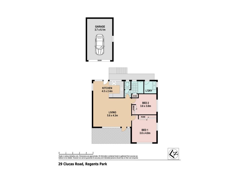 29 CLUCAS ROAD, Regents Park NSW 2143 Floorplan