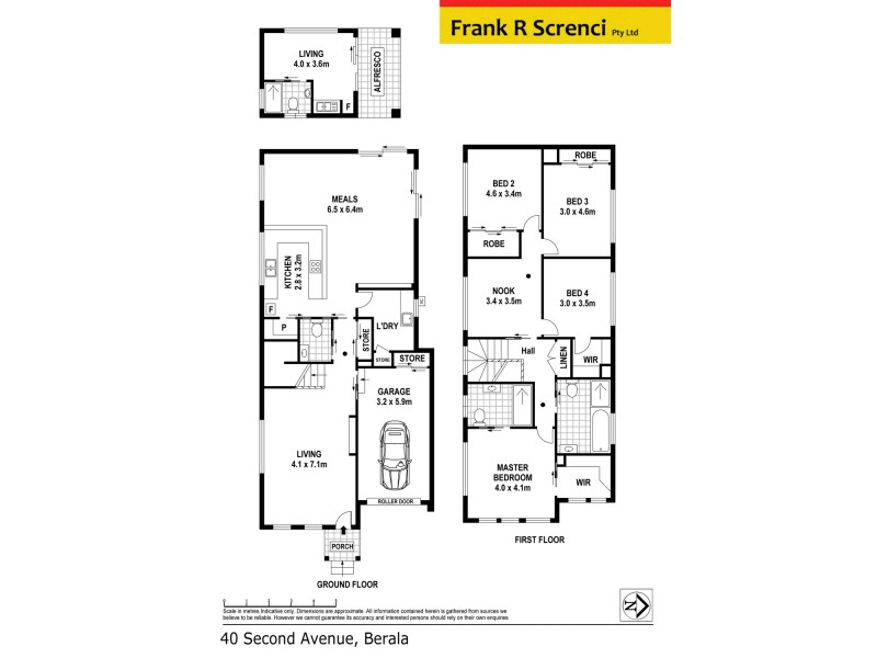 40A SECOND AVENUE, Berala NSW 2141 Floorplan